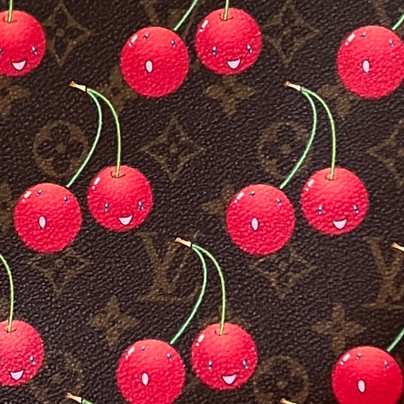 LV SAC PLAT MONOGRAM CERISE TAKASHI MURAKAMI - Picture 14 of 14